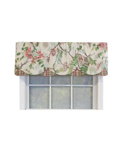Heirloom Garden Petticoat Spring 3" Rod Pocket Valance 50" x 16" by RLF Home