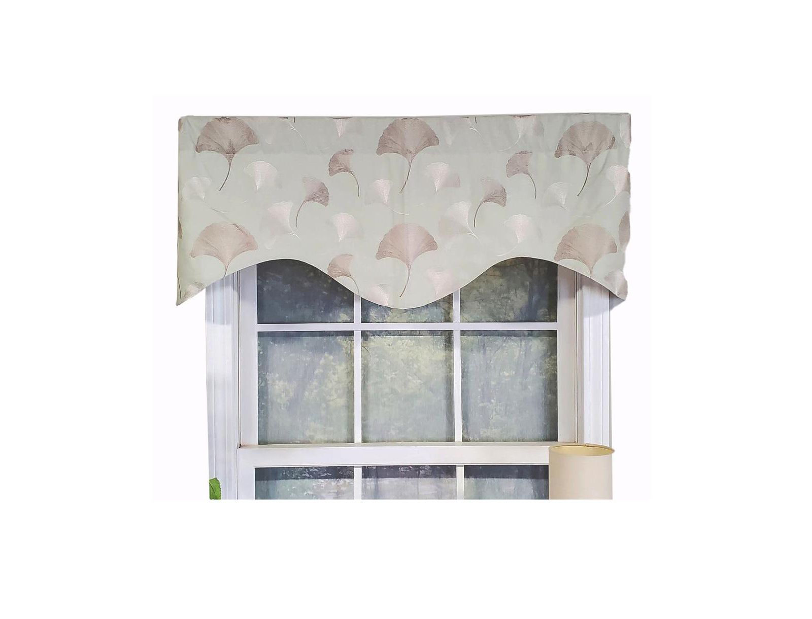 RLF Home Modern Design Classic Fanfare Cornice Style Window Valance