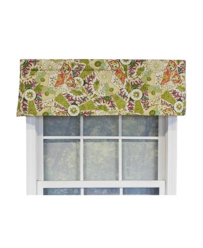 Занавеска RLF Home Selene из 100% хлопка с подкладкой для окон 50" x 14" multi
