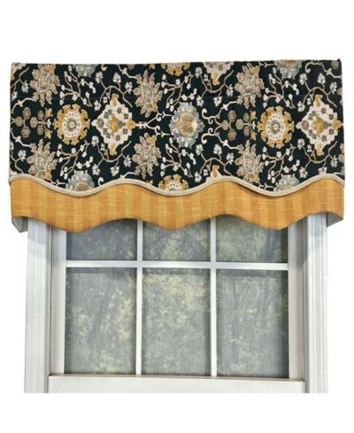 RLF Home Centennial Glory декоративная занавеска Valance премиум-качества с карманом для штанги 3"