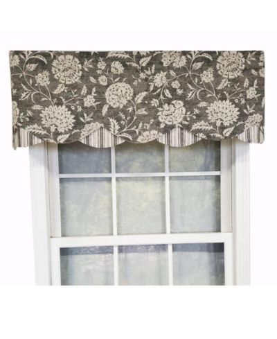 Декоративная занавеска RLF Home Basanti Petticoat Style Metal 50" x 15"