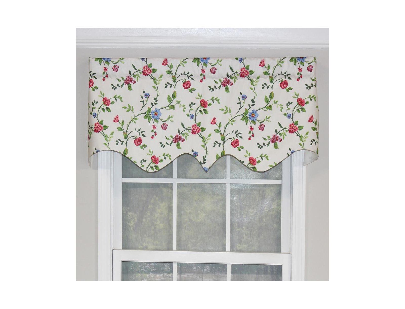 RLF Home English Ivy Regal Style валанс с карманом для штанги 3" 50" x 17" Spring