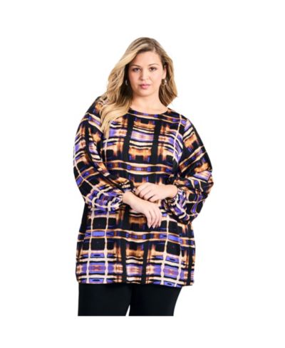 Женская туника Avenue Plus Size Bella Satin