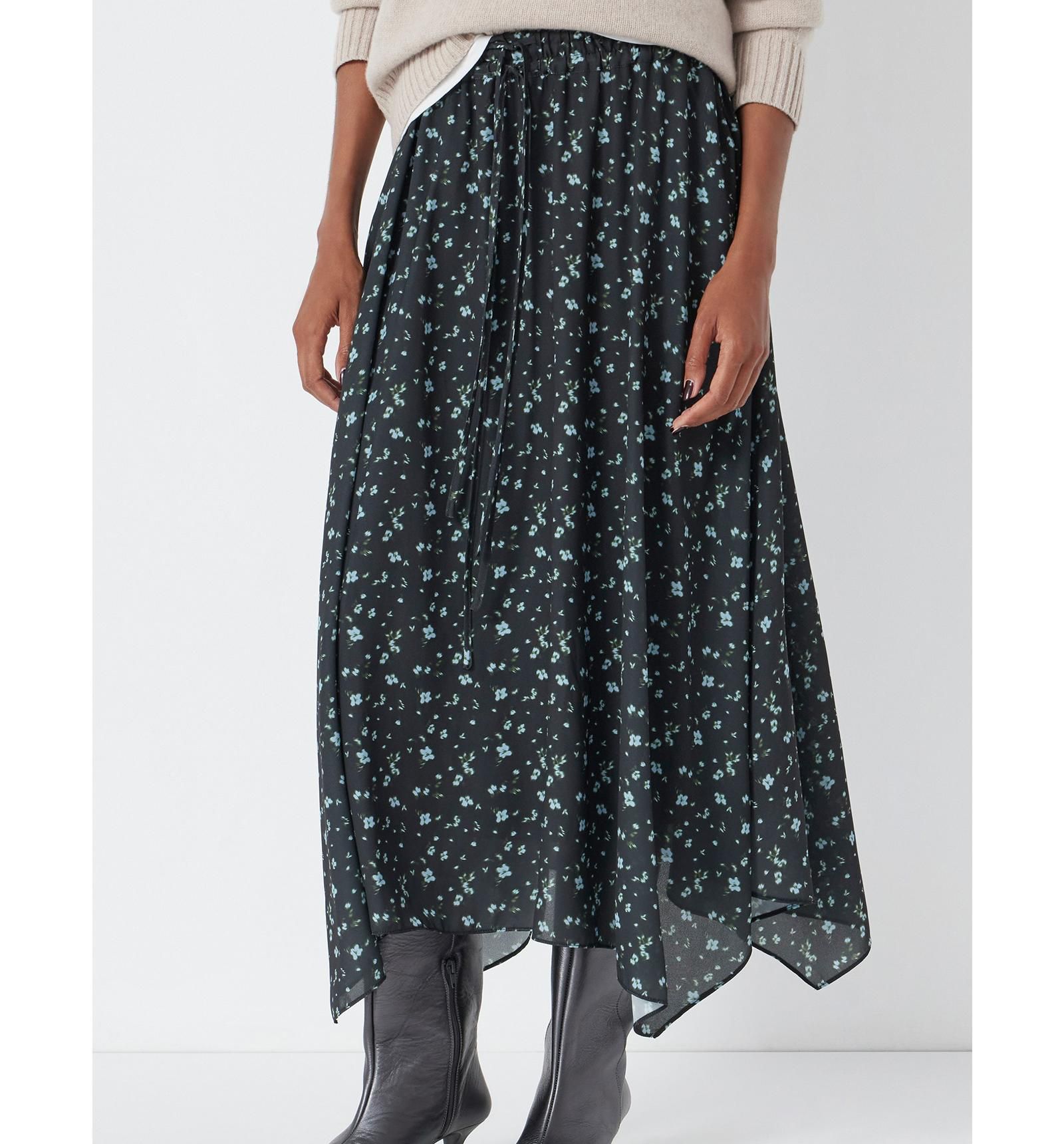 Hush Women's Kaia Chiffon Hanky Hem Skirt