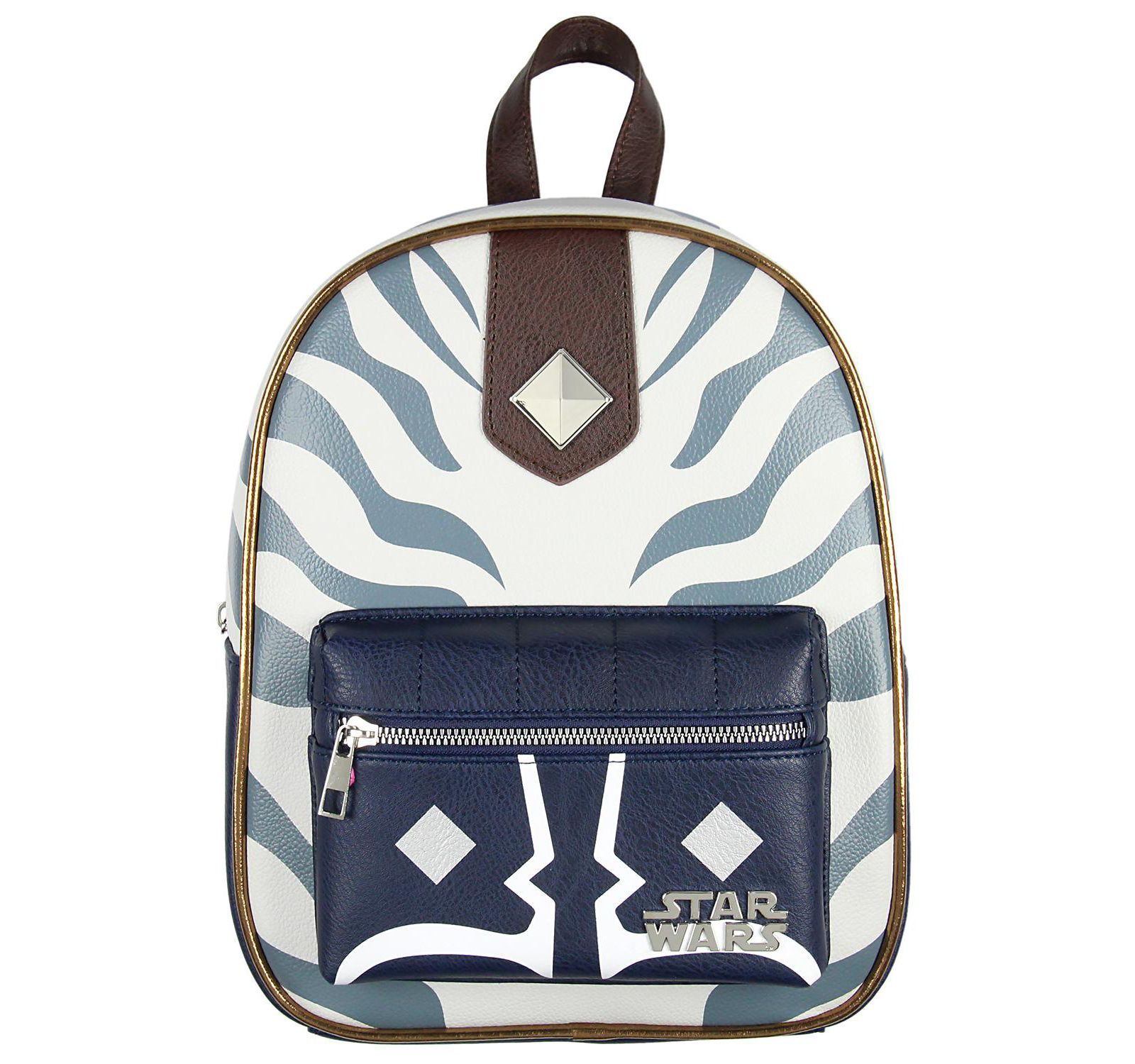 Star Wars Ahsoka Tano Character Pattern Tote Bag Mini Backpack