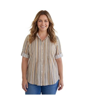 Natural khaki stripe