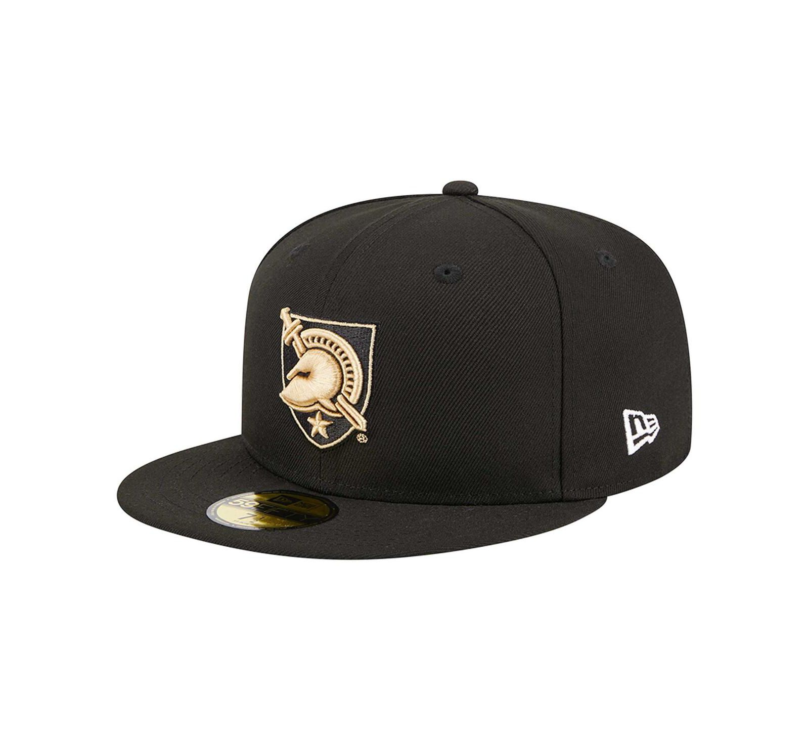 New Era Men's Black Army Black Knights 59FIFTY Fitted Hat