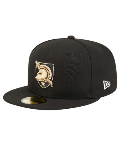 New Era Men's Black Army Black Knights 59FIFTY Fitted Hat