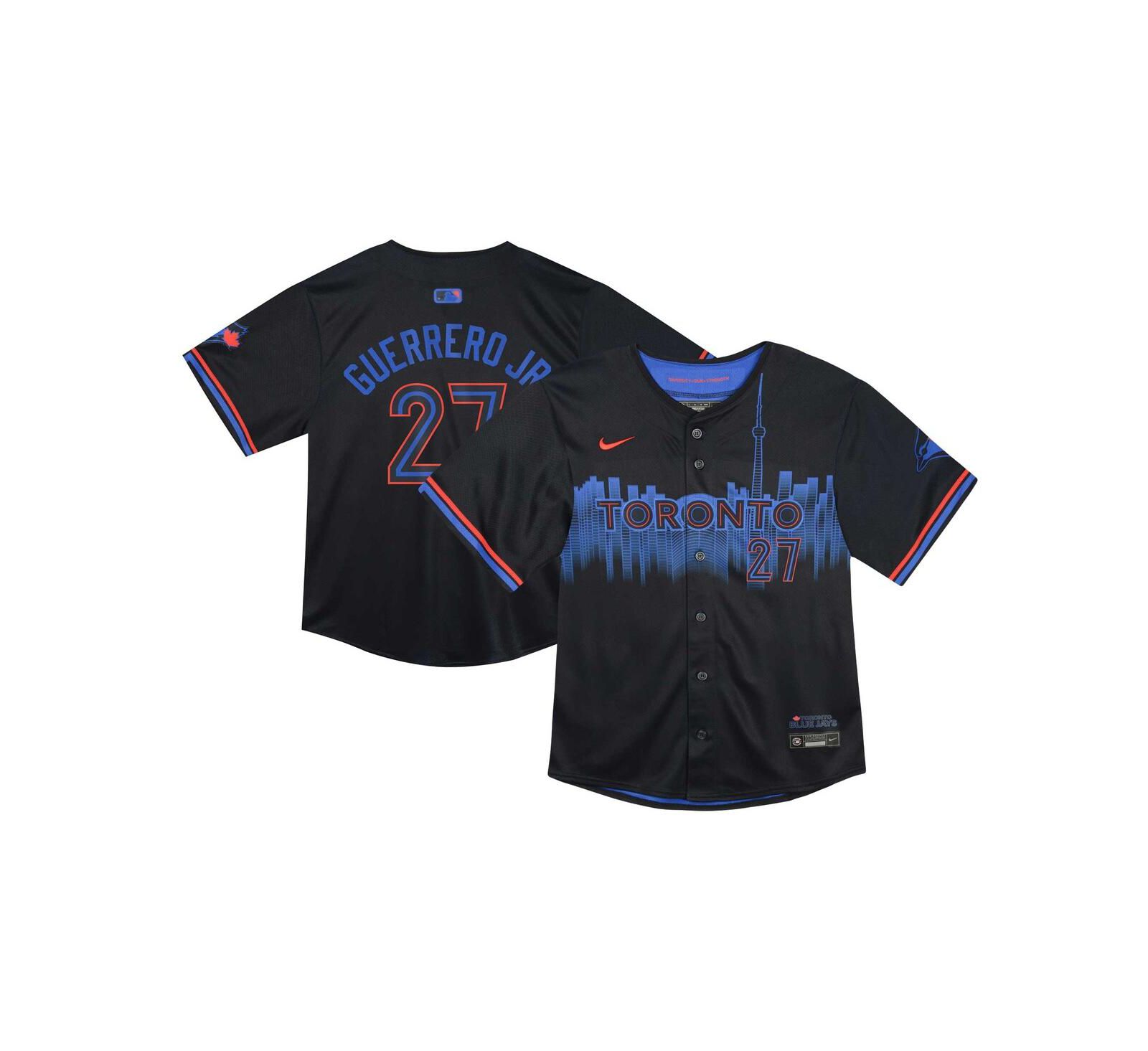 Nike Baby Boys and Girls Vladimir Guerrero Jr. Navy Toronto Blue Jays 2024 City Connect Limited Player Jersey