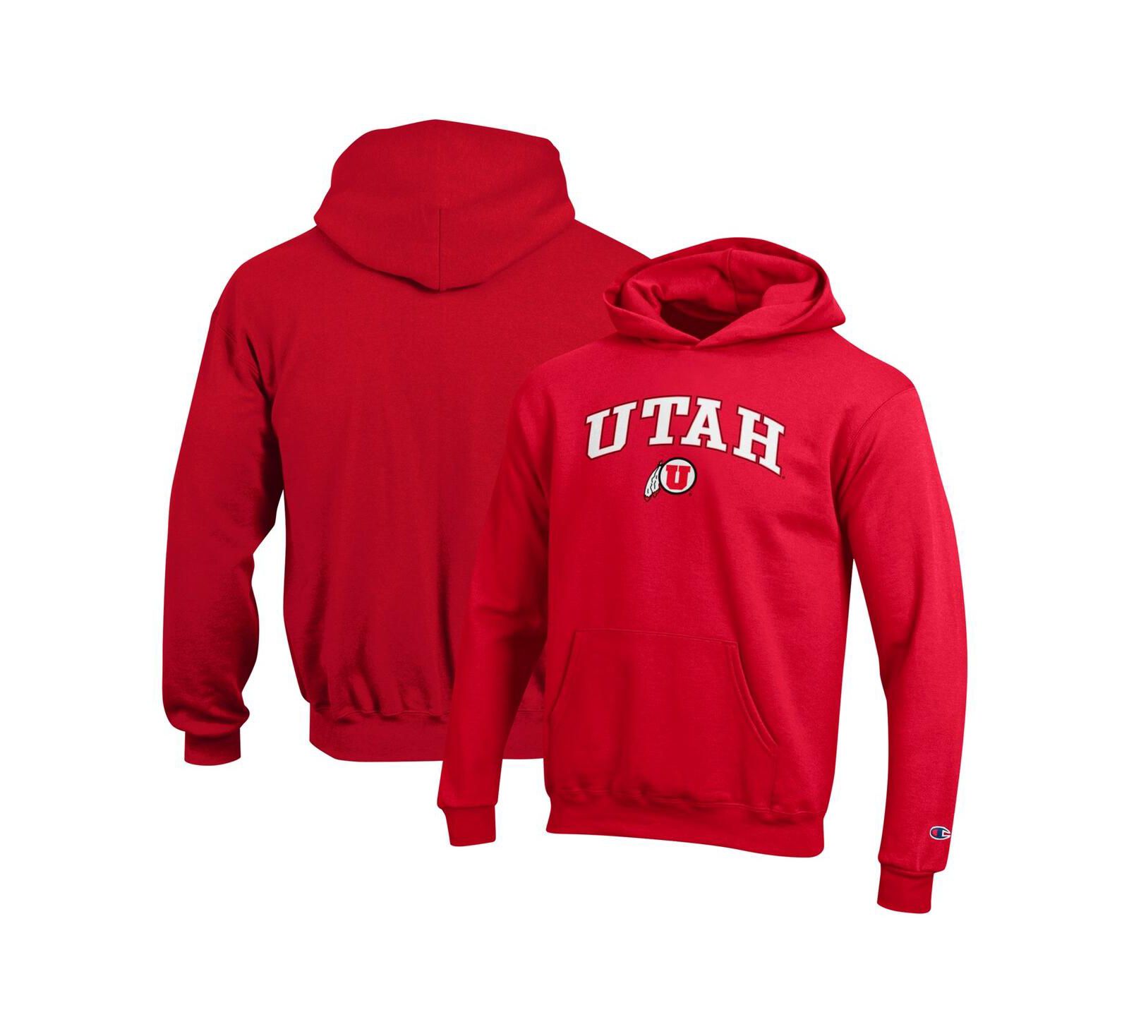 Champion Детский худи Utah Utes Campus Red