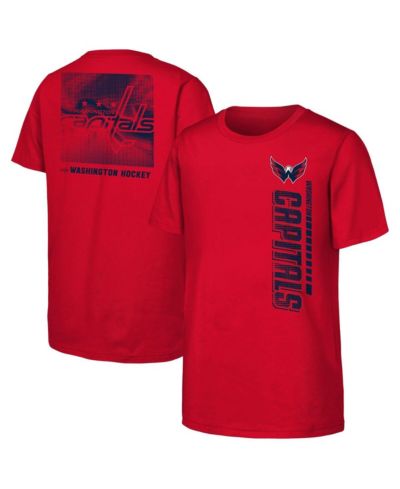 Outerstuff Big Boys and Girls Red Washington Capitals Atmosphere T-Shirt