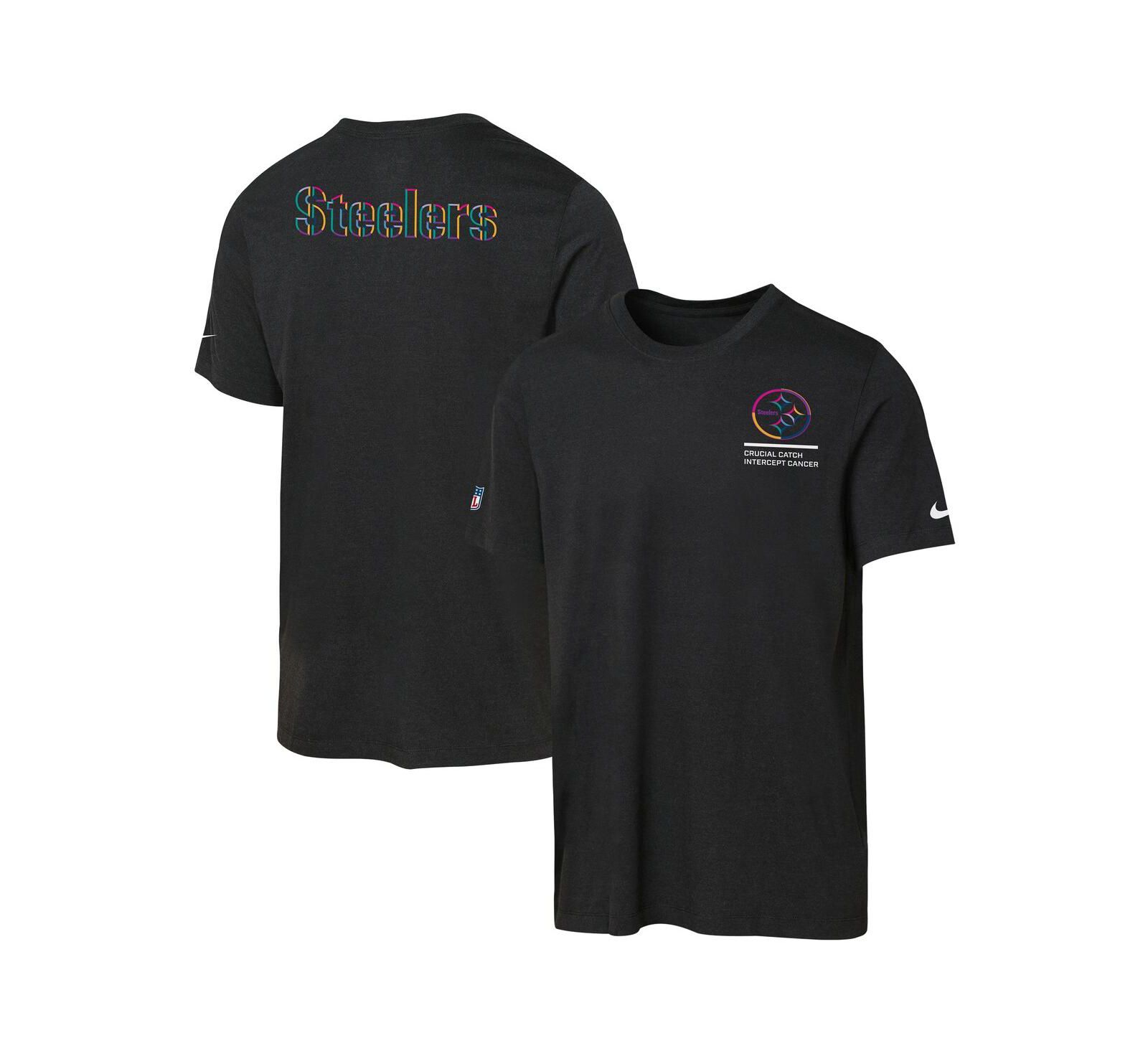 Nike Детская футболка Pittsburgh Steelers 2025 NFL Crucial Catch Tri-Blend Dri-FIT