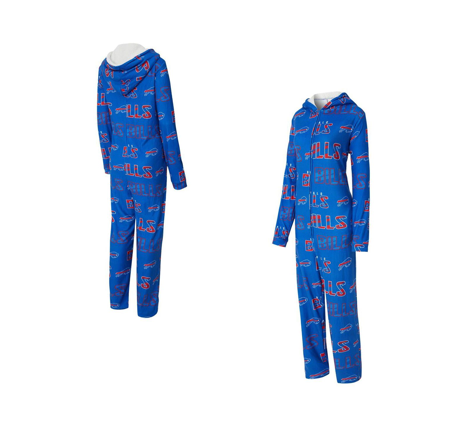 Женский комбинезон Concepts Sport Buffalo Bills из микрофлиса