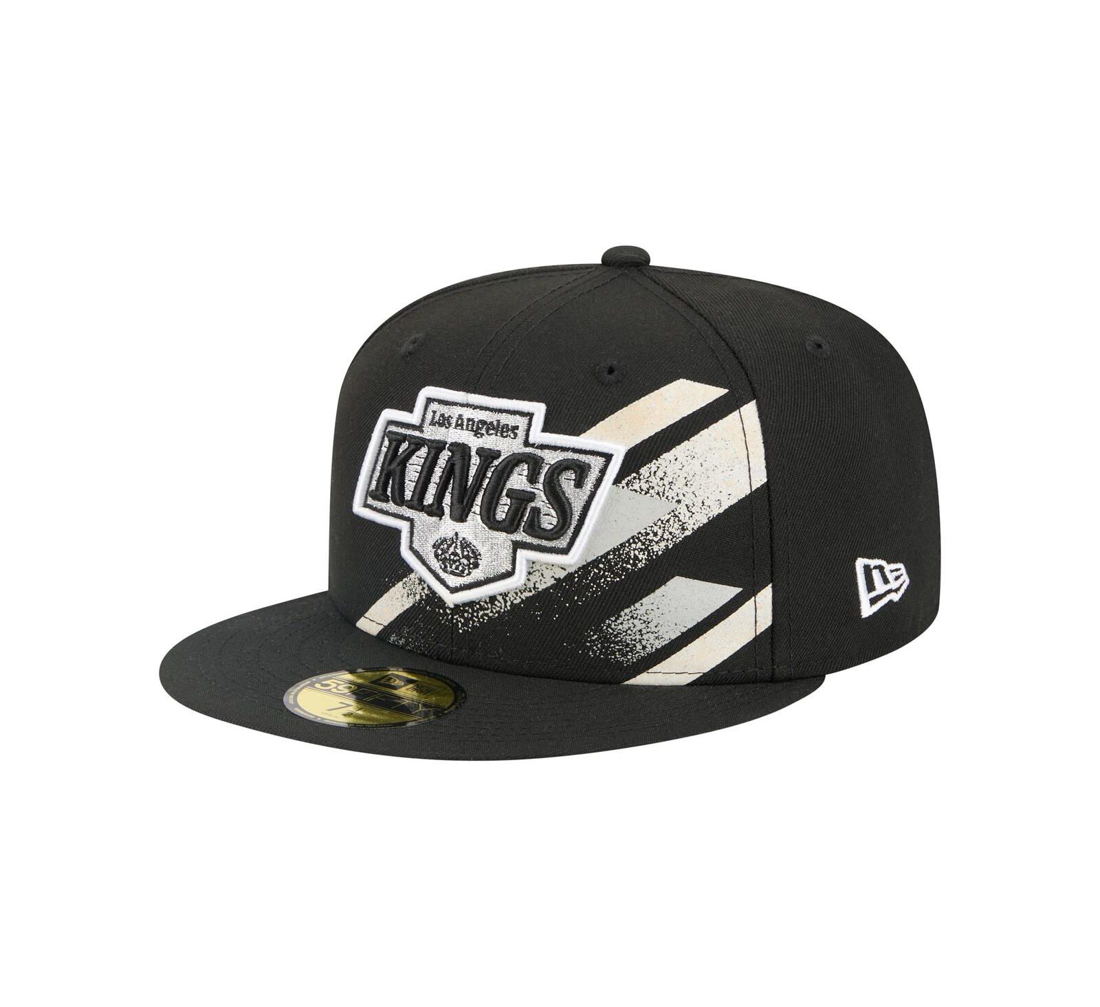Мужская кепка New Era Los Angeles Kings Faded Lines 59FIFTY Black