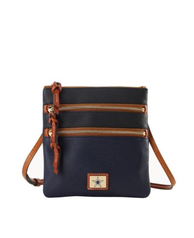 Dooney & Bourke Кросс-боди сумка Dallas Cowboys Team Logo Halftime Triple Zip