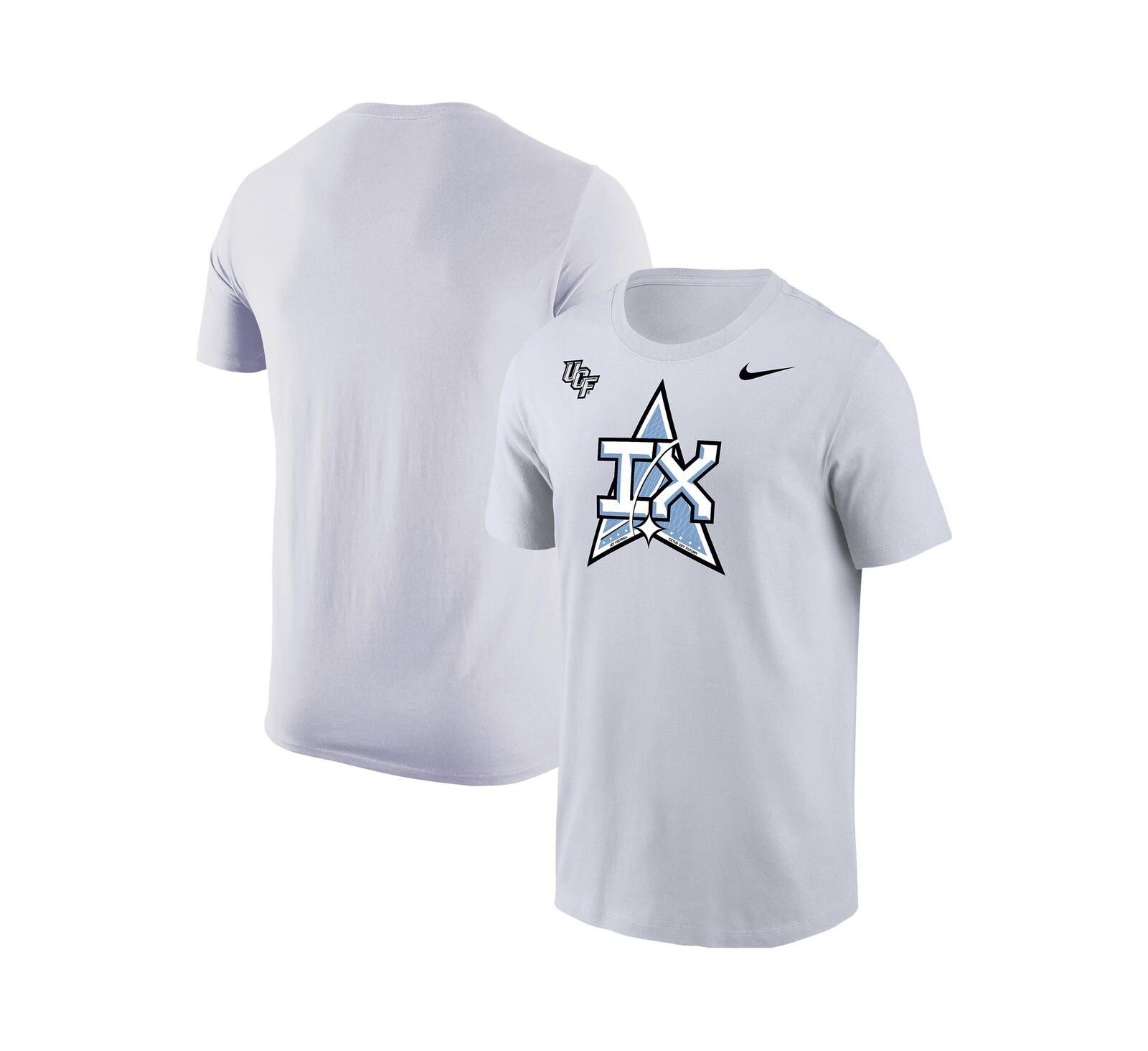 Мужская футболка Nike White UCF Knights 2025 Space Game Patch Core