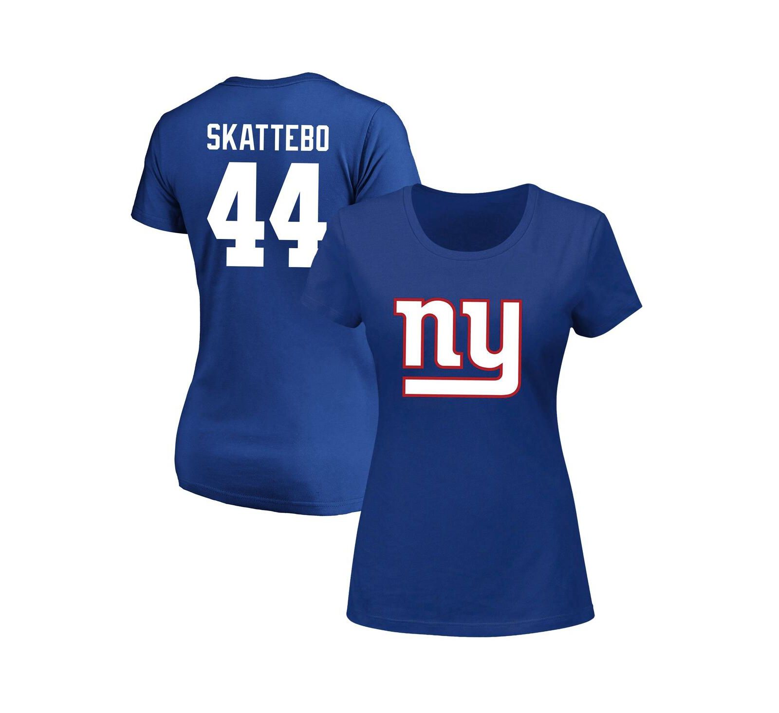 Fanatics Женская футболка Plus Size Cam Skattebo Royal New York Giants