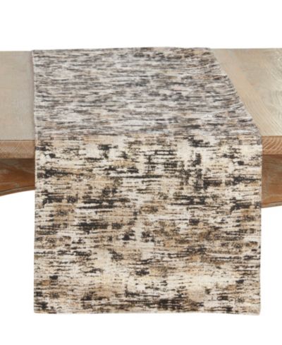 Saro Lifestyle Textured Jacquard Table Runner, 16" x 72"