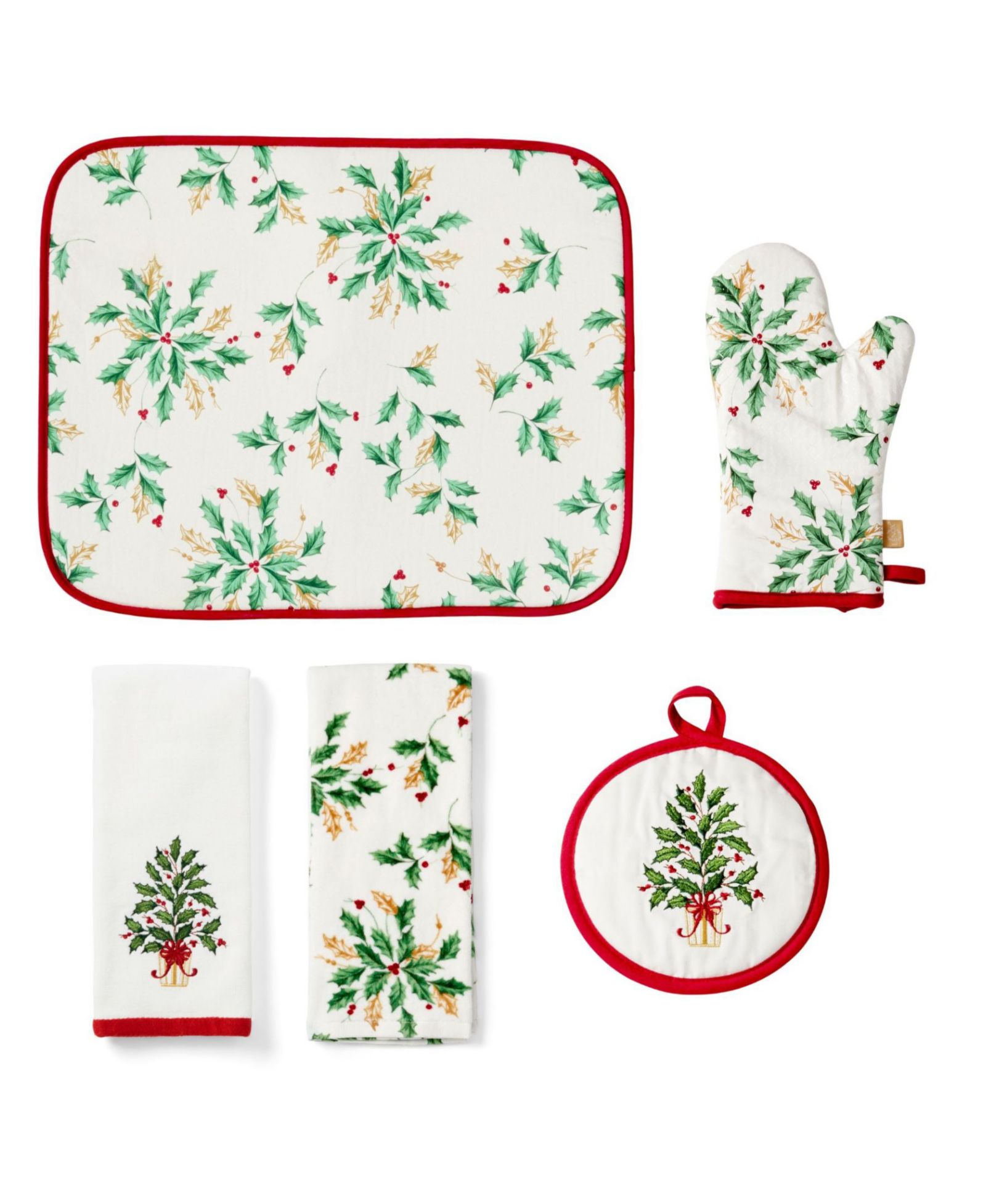Подарочный набор для кухни Lenox Holiday, 5 предметов