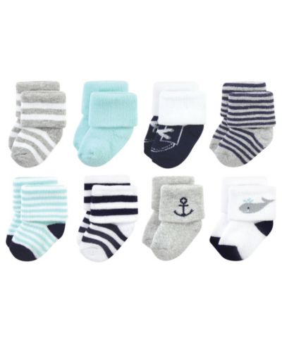 Набор носков для мальчиков Hudson Baby Hudson Cushioned Terry, 8 пар