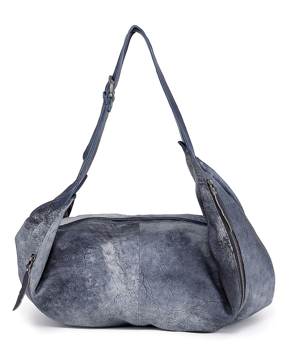 OLD TREND Dorado Extra-Large Lamb Leather Convertible Hobo Backpack