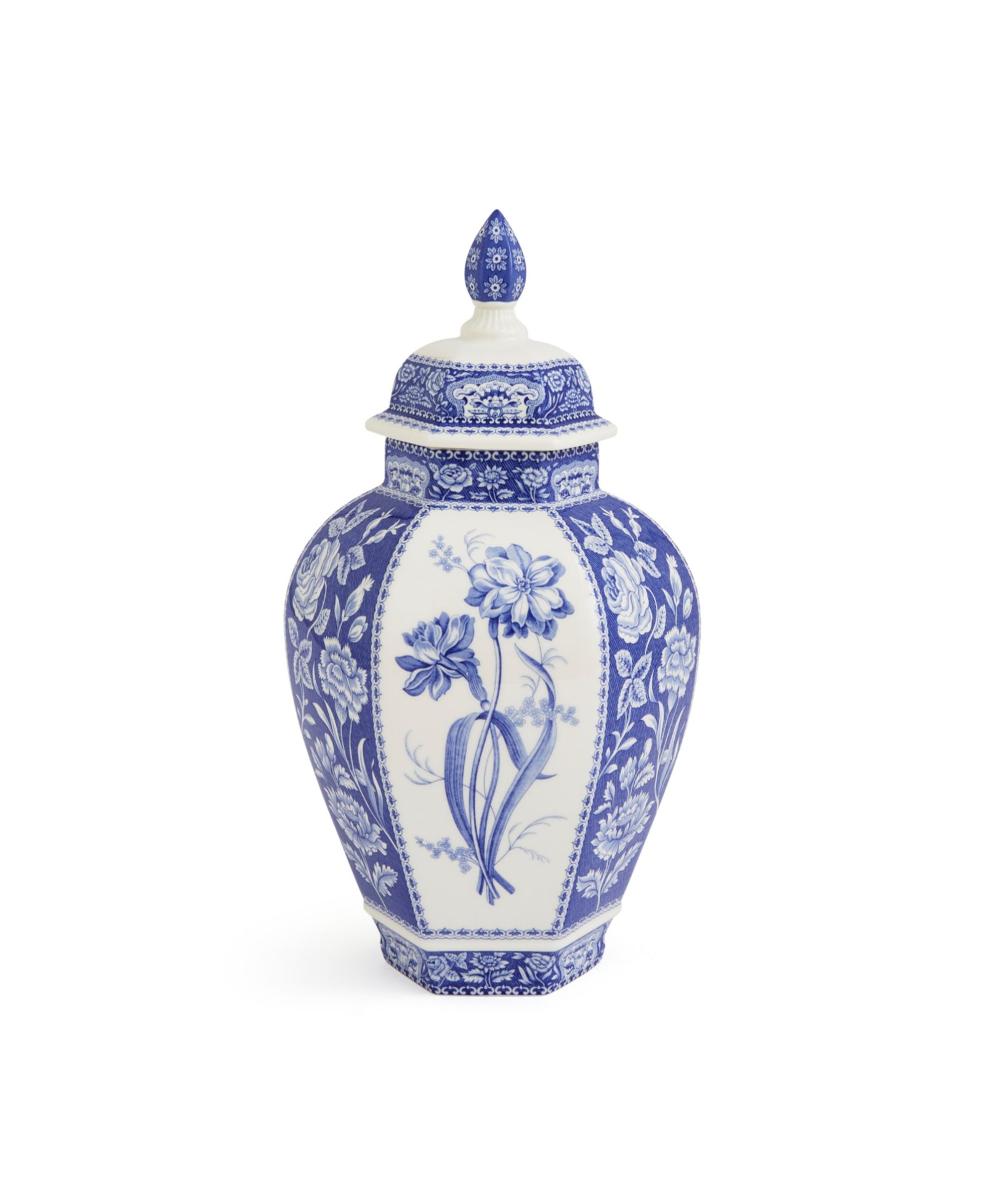 Декоративная ваза Spode Blue Italian Floral Ginger Jar