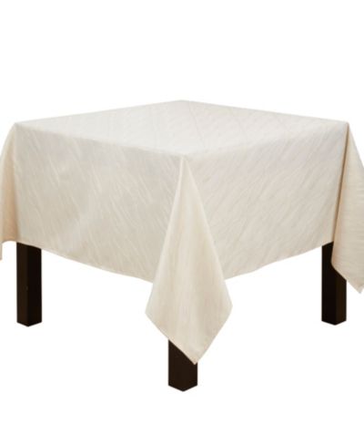 Saro Lifestyle Metallic Shimmer Tablecloth, 70" x 70"