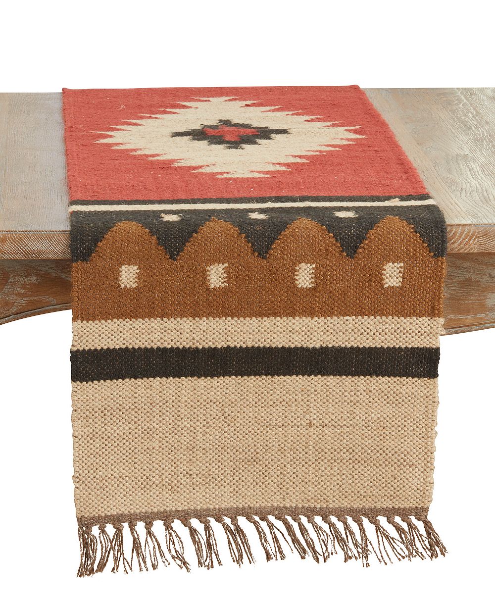 Скатерть Saro Lifestyle Kilim, 16" x 72"