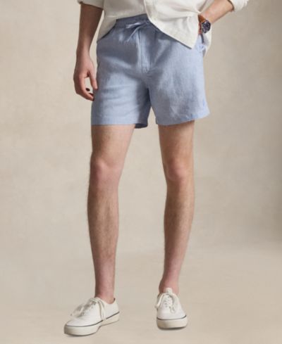 Polo Ralph Lauren Мужские льняные шорты Polo Prepster