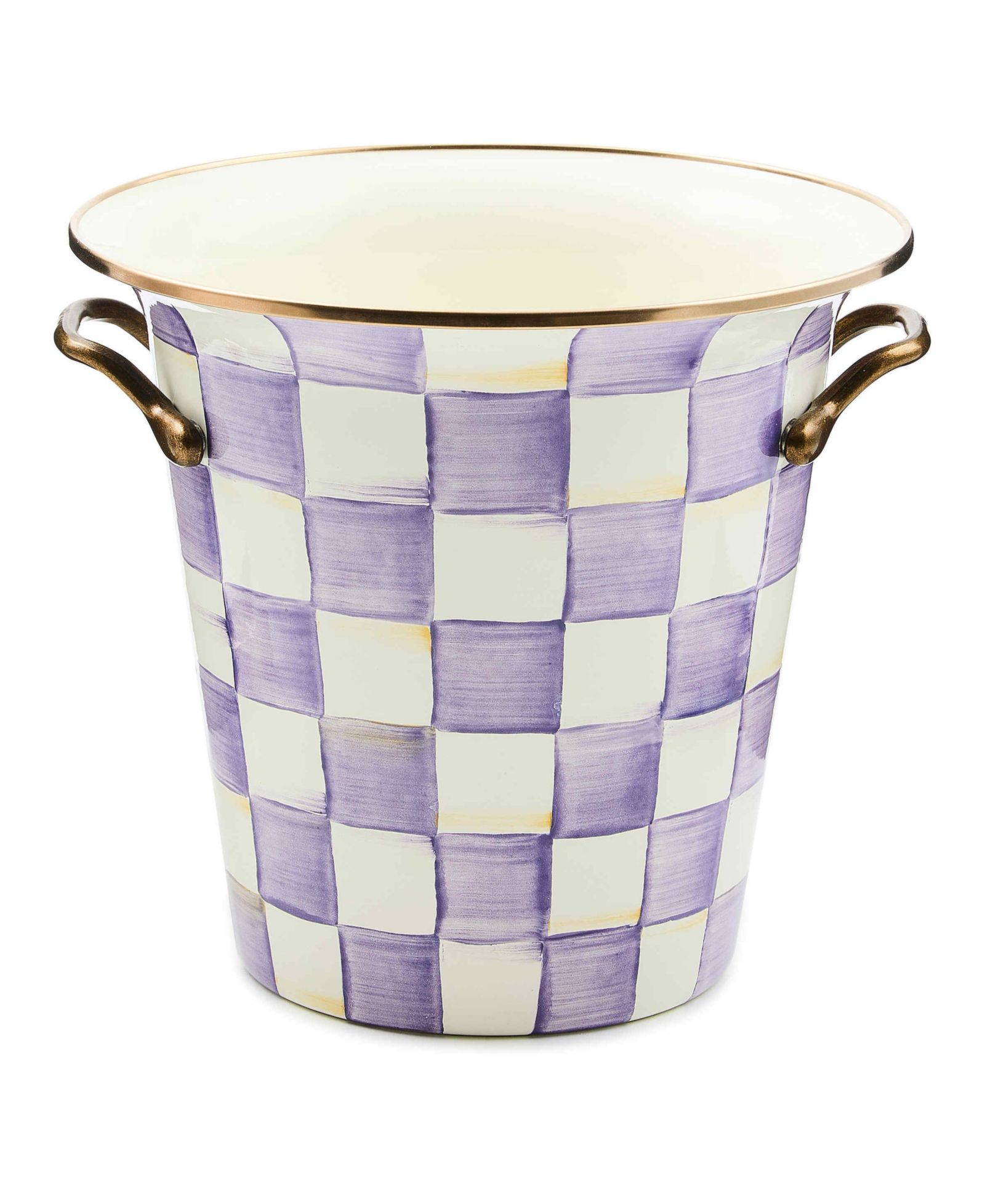 Рубашка-виночерпатель MacKenzie-Childs Violet Check Handmade