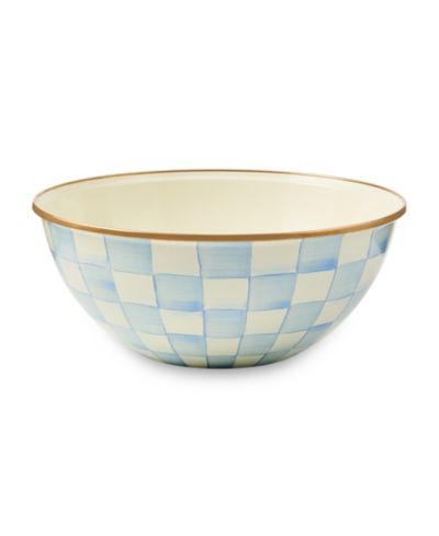 MacKenzie-Childs Sky Check Large Everyday Bowl