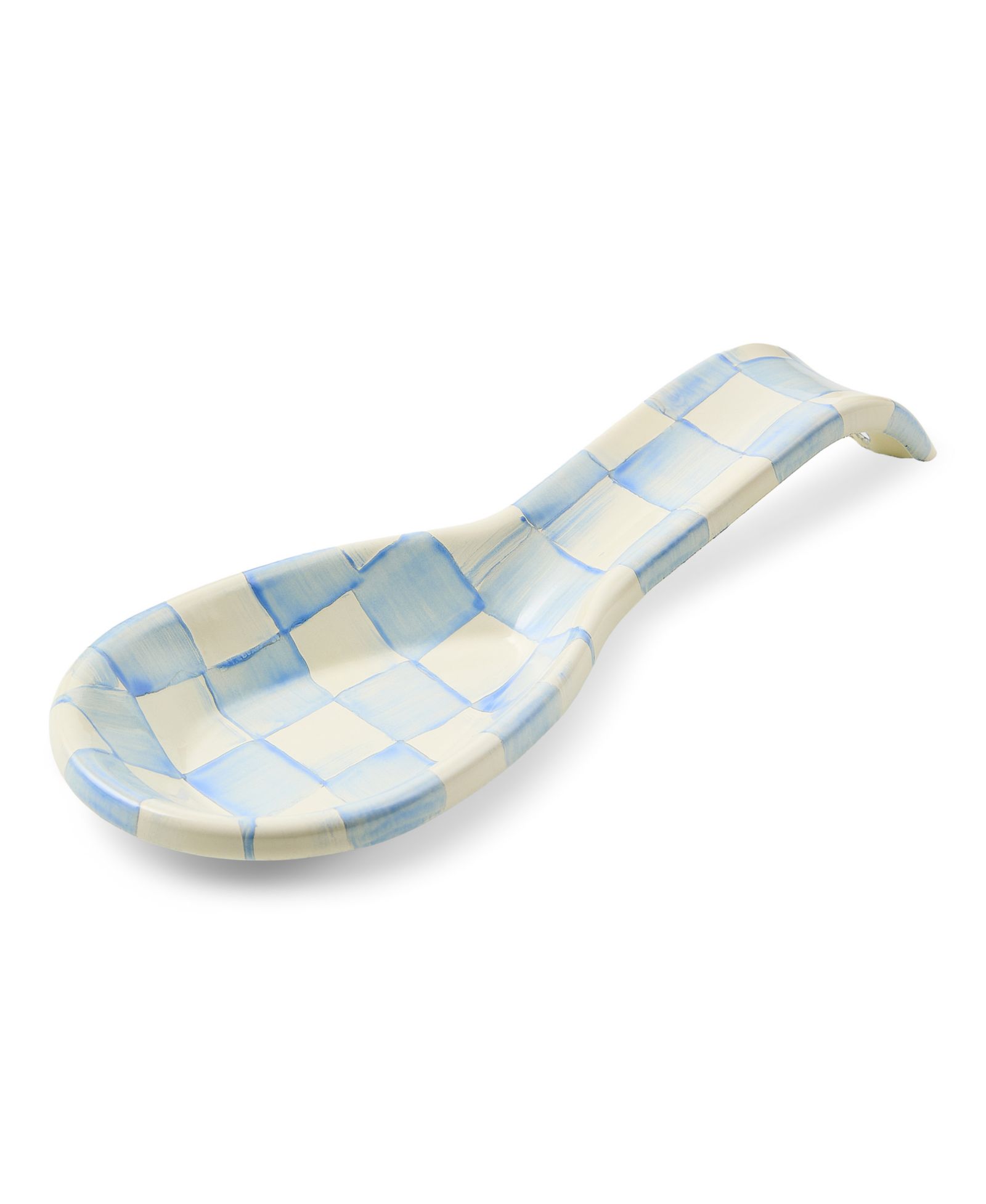 MacKenzie-Childs Sky Check Spoon Rest