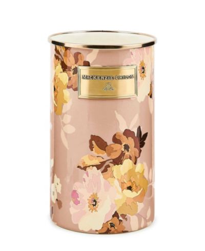 MacKenzie-Childs Wild Rose Mauve Utensil Holder