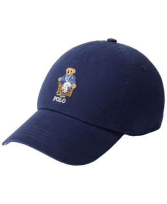 Мужская бейсболка Polo Ralph Lauren Bear Embroidered Twill Ball Cap
