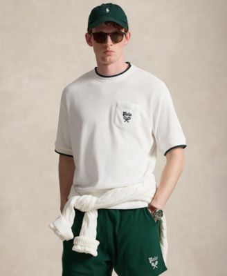 Мужская футболка Polo Ralph Lauren Relaxed Terry с коротким рукавом