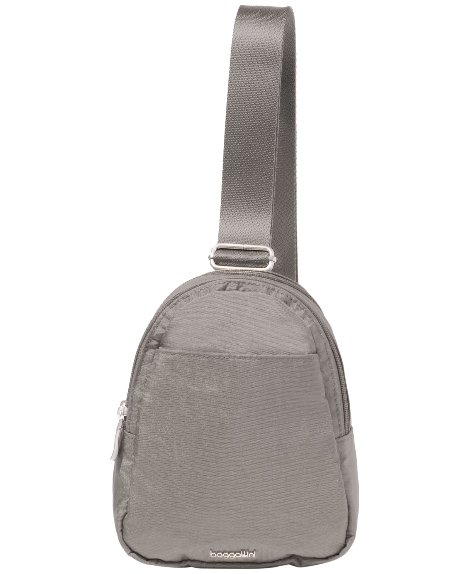 Baggallini Mini Double Zip Sling Bag