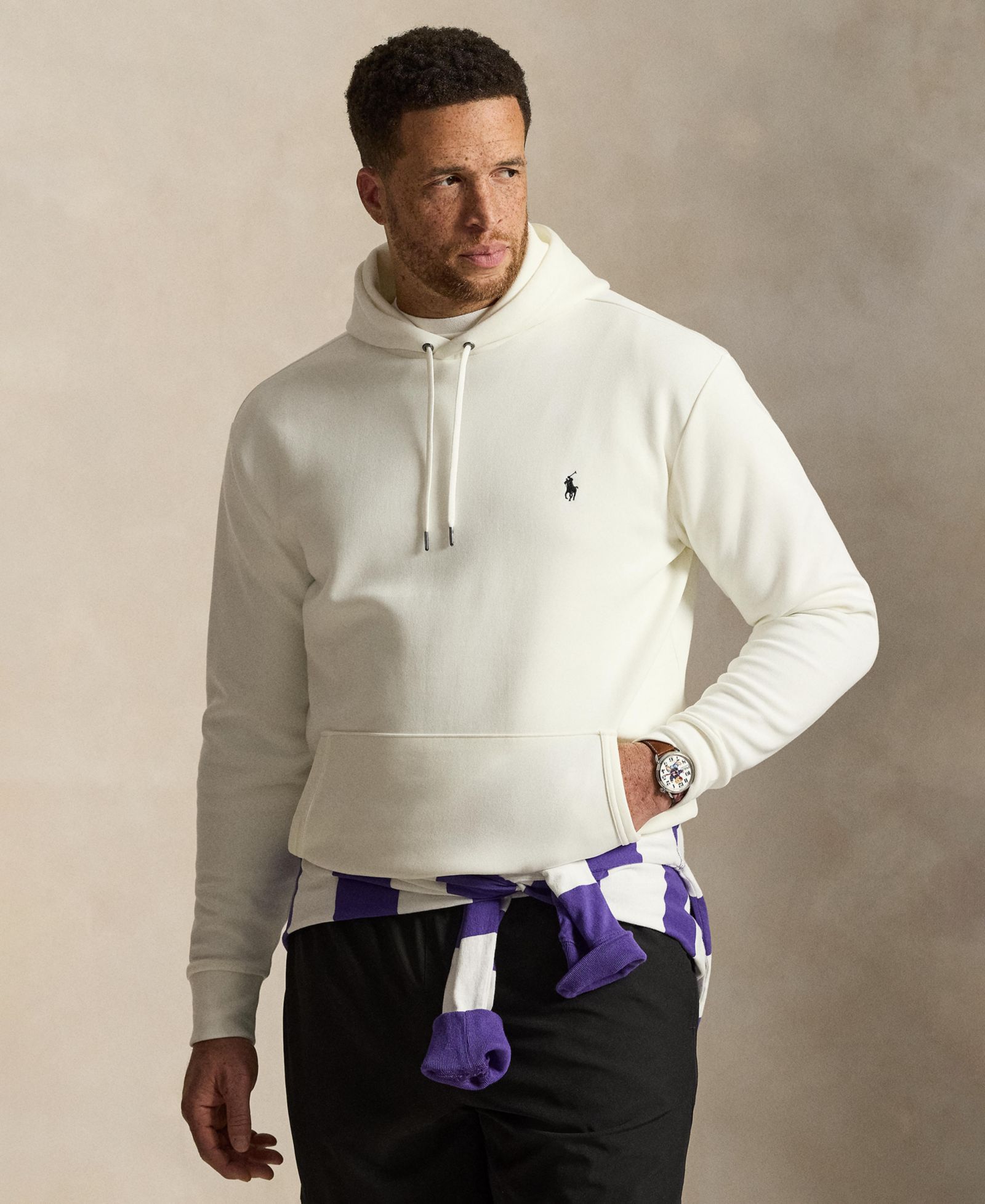Polo Ralph Lauren мужской худи Polo Ralph Lauren Men's Big & Tall The Iconic Mesh Hooded