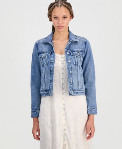 Lucky Brand Women's Tomboy Denim Trucker Jacket