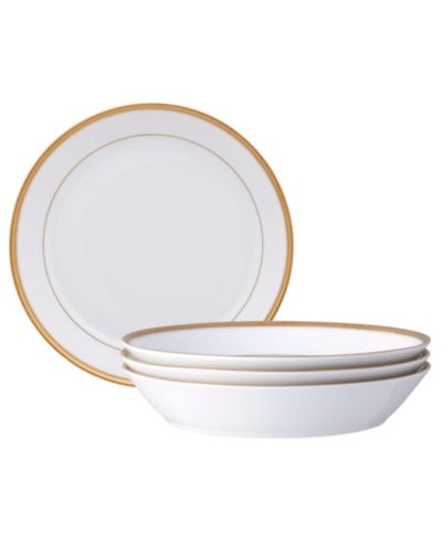 Noritake Charlotta Coupe Dinner Bowls, Set of 4
