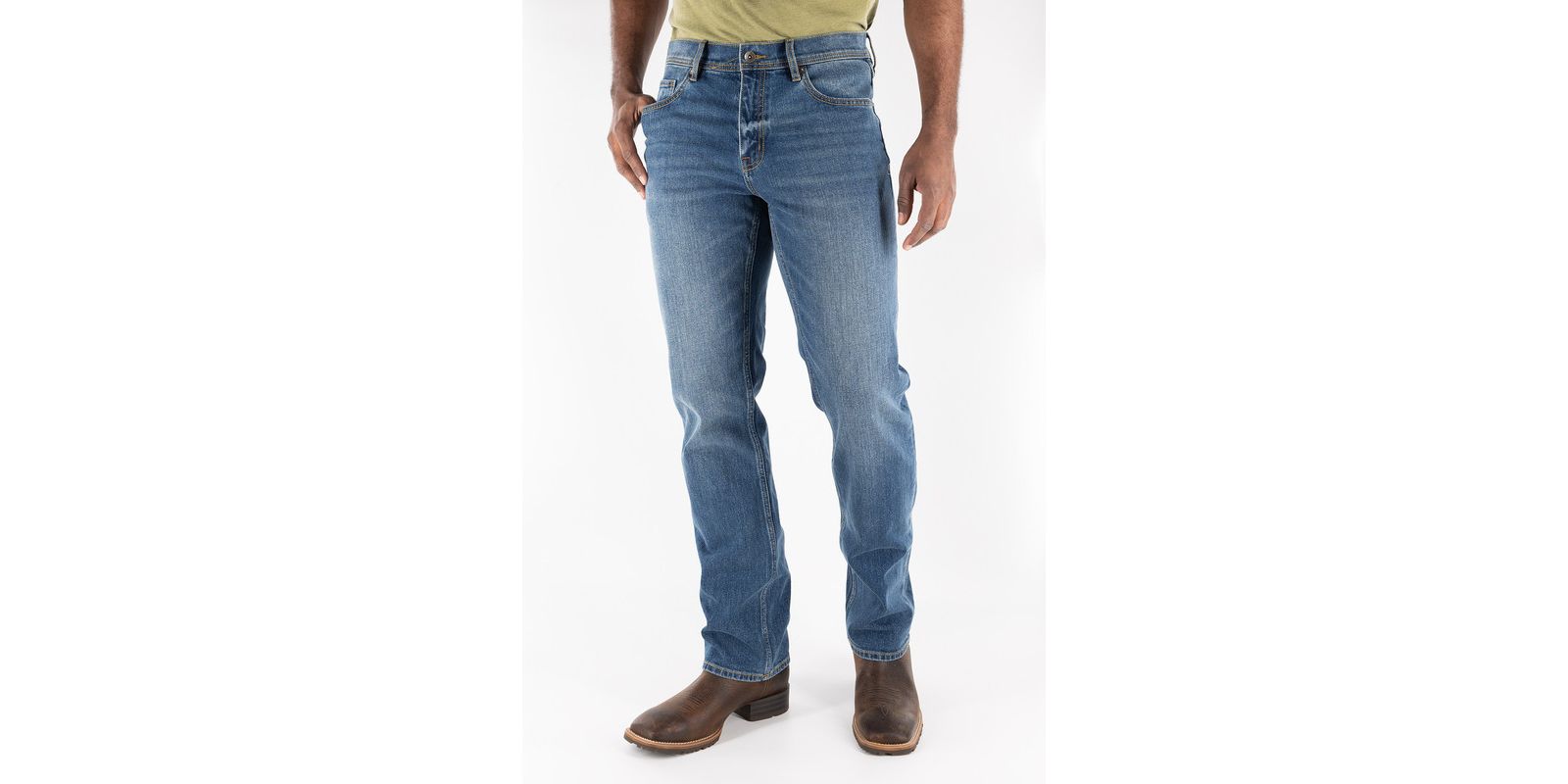 Devil Dog Men's Boot Cut Jeans