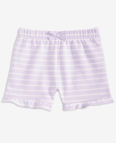 Шорты First Impressions Toddler Girls' 2T-4T Mix and Match French Terry Simple Stripe