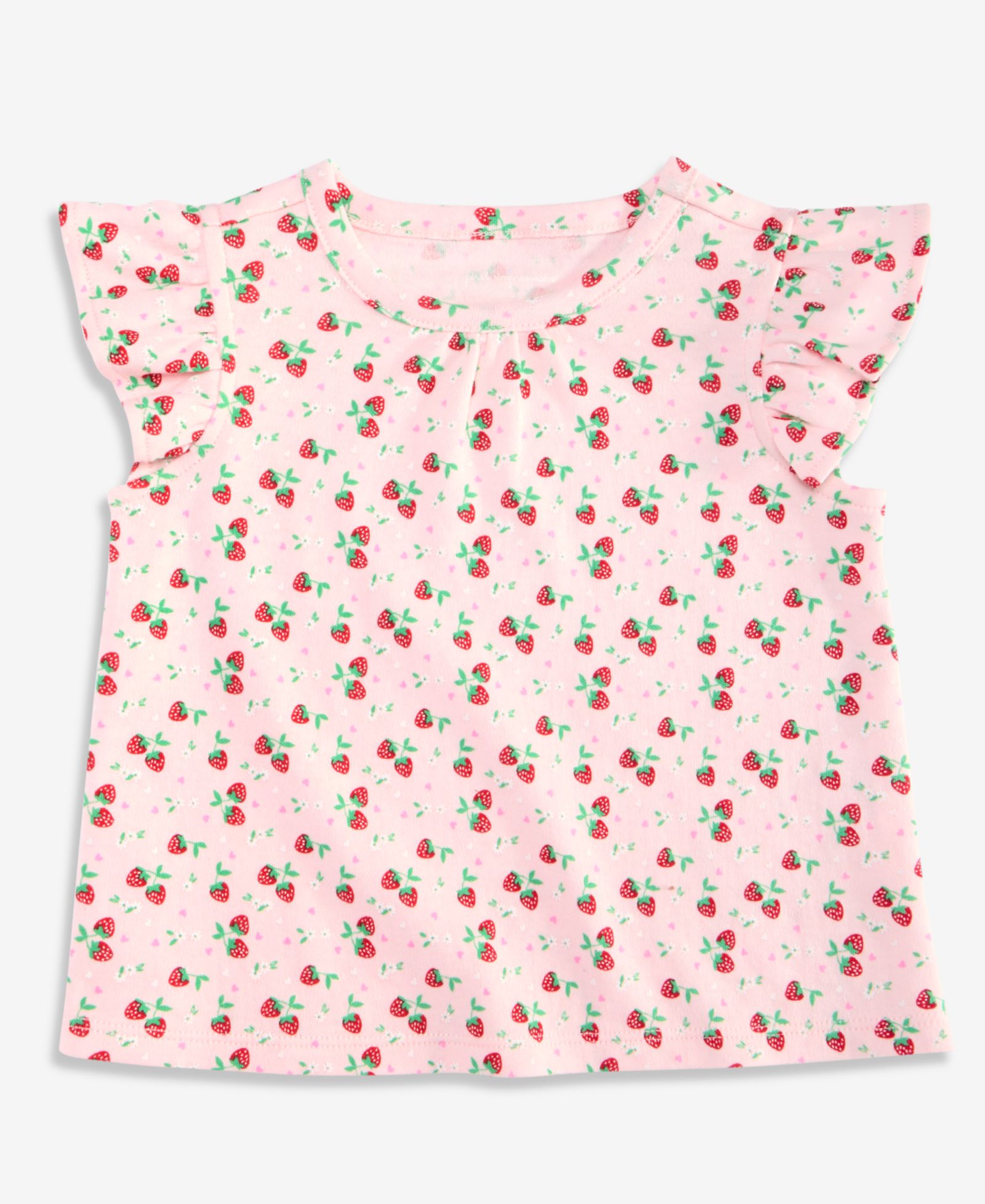 First Impressions Детский топ с воланами Strawberry Fields, эксклюзив Macy's