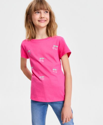Epic Threads Girls' 5-20 Embellished Cherries T-Shirt, Macy's Exclusive