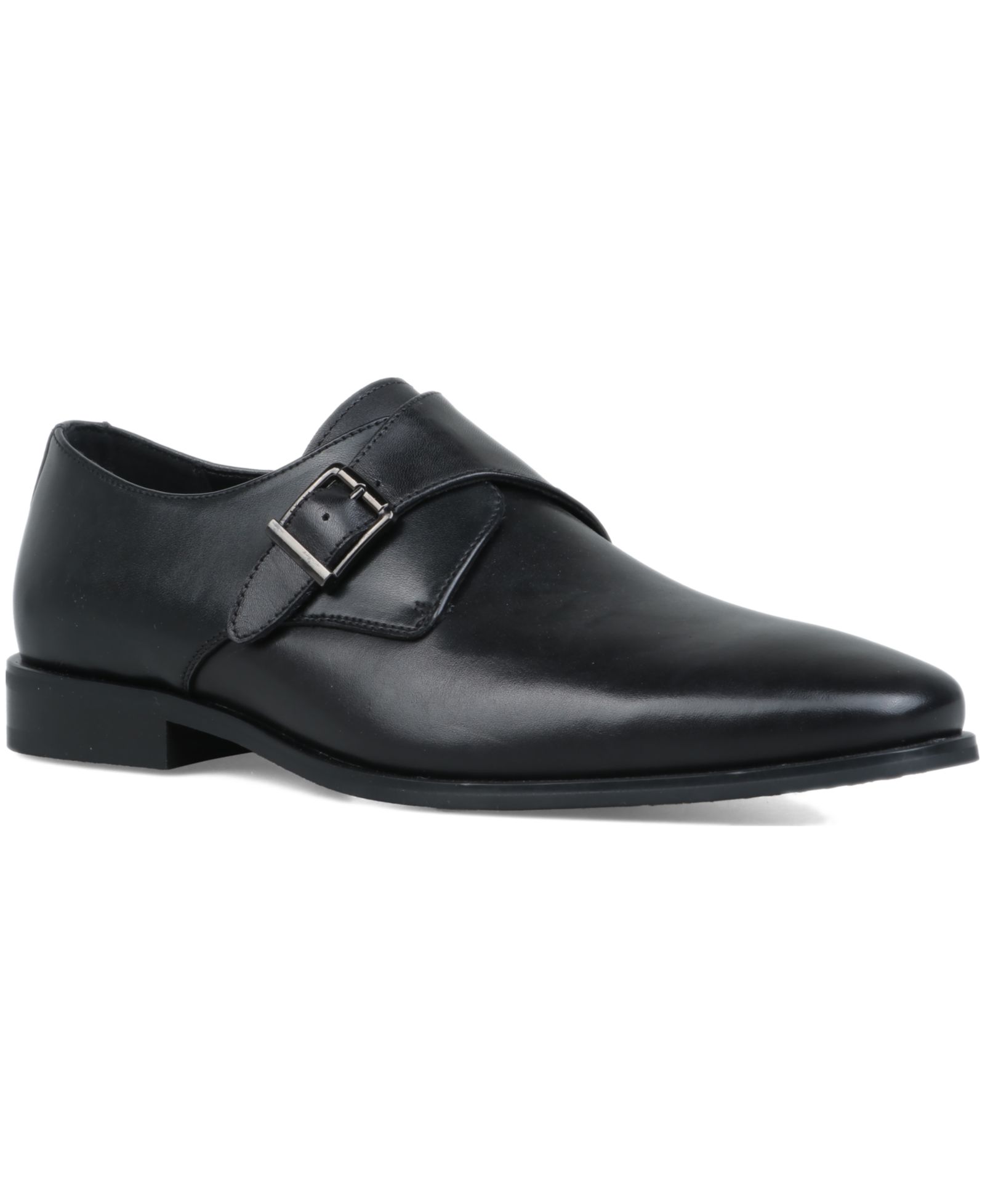 Alfani Men's Genuine Leather Monk-Strap Dress Shoes