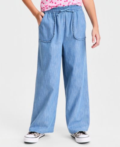 Детские брюки Epic Threads Chambray Ruffled Wide-Leg, XS-XL