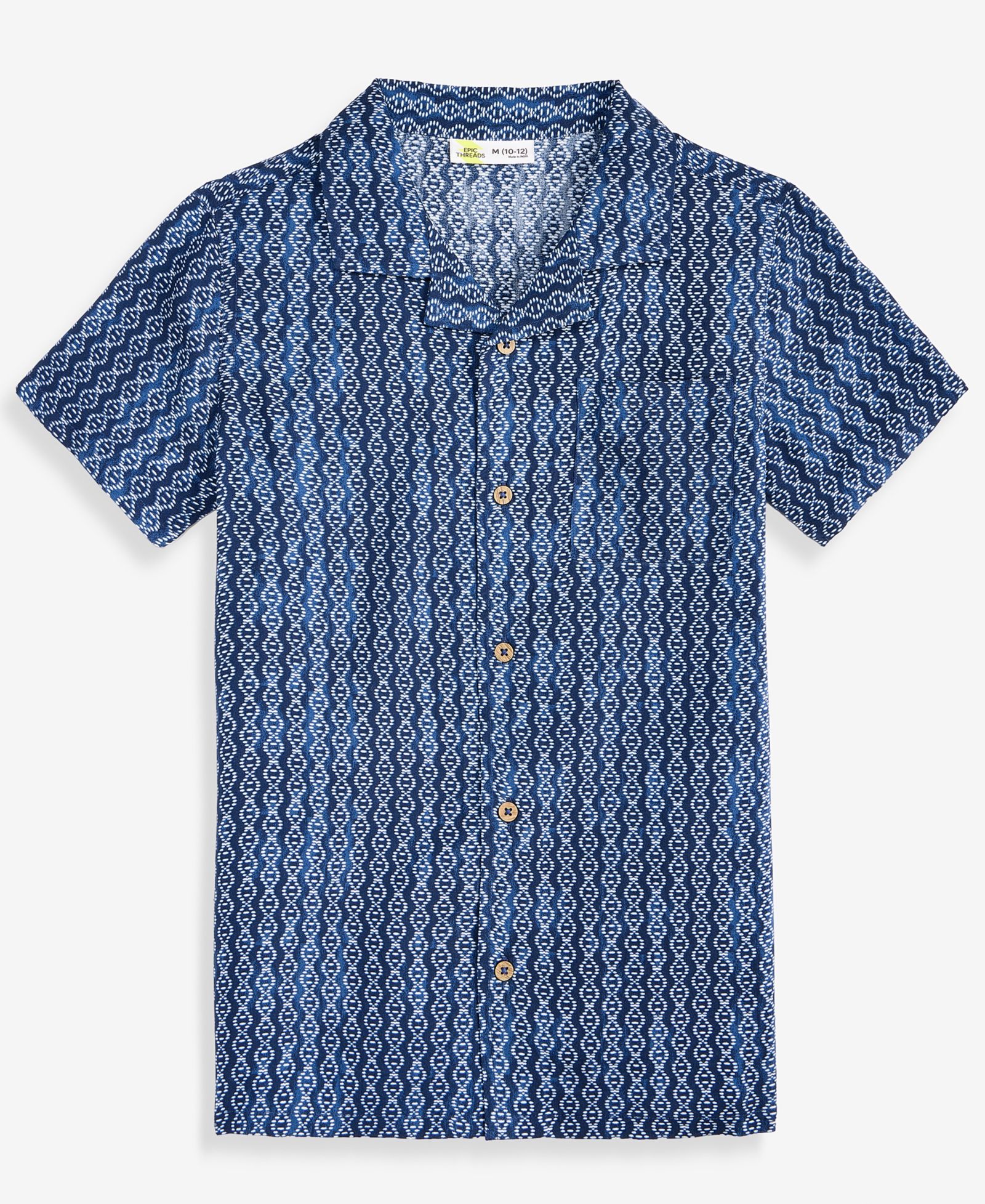 Детская рубашка Epic Threads Ikat на пуговицах