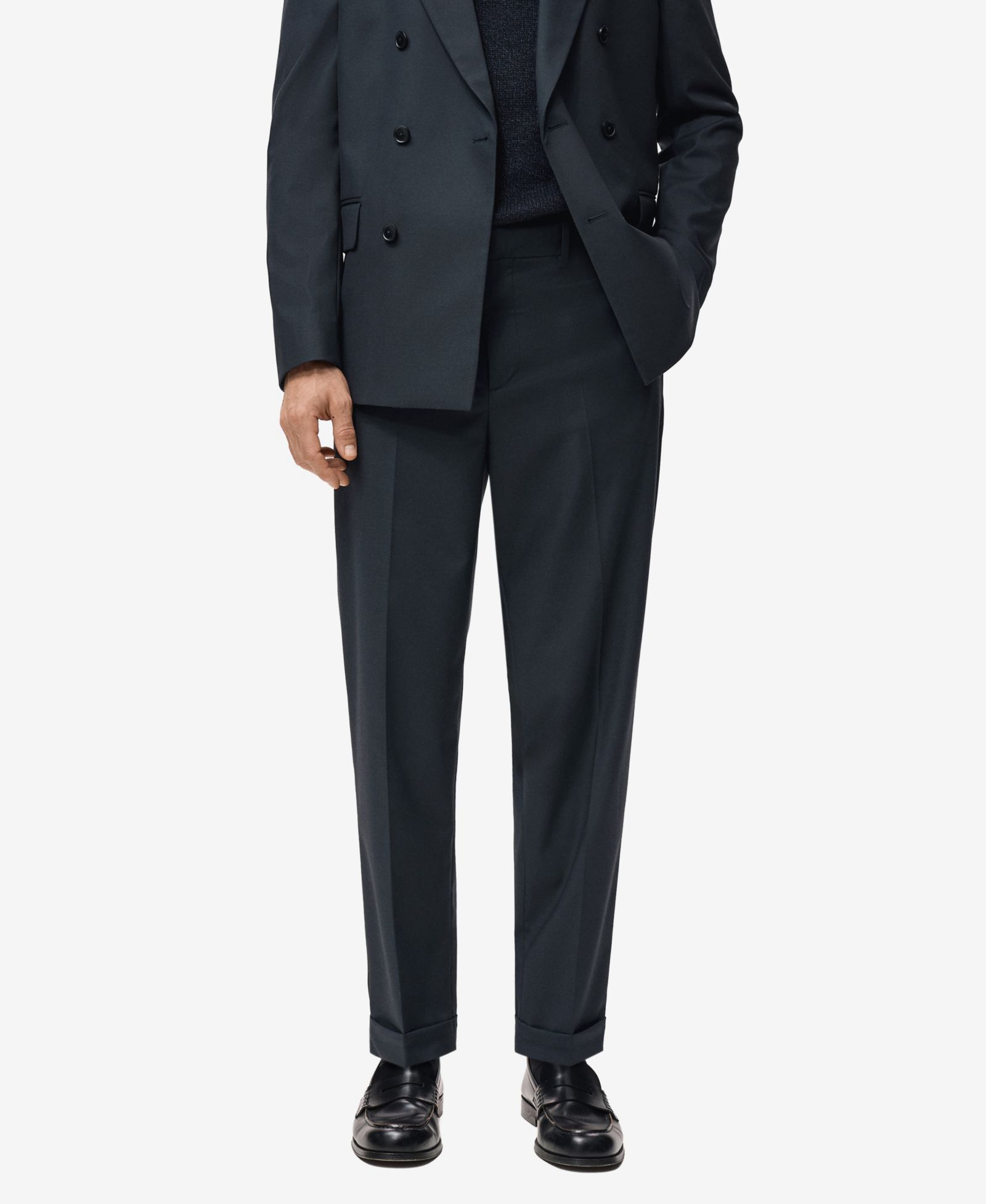 Mango Мужские брюки для костюма Boston Slim-Fit