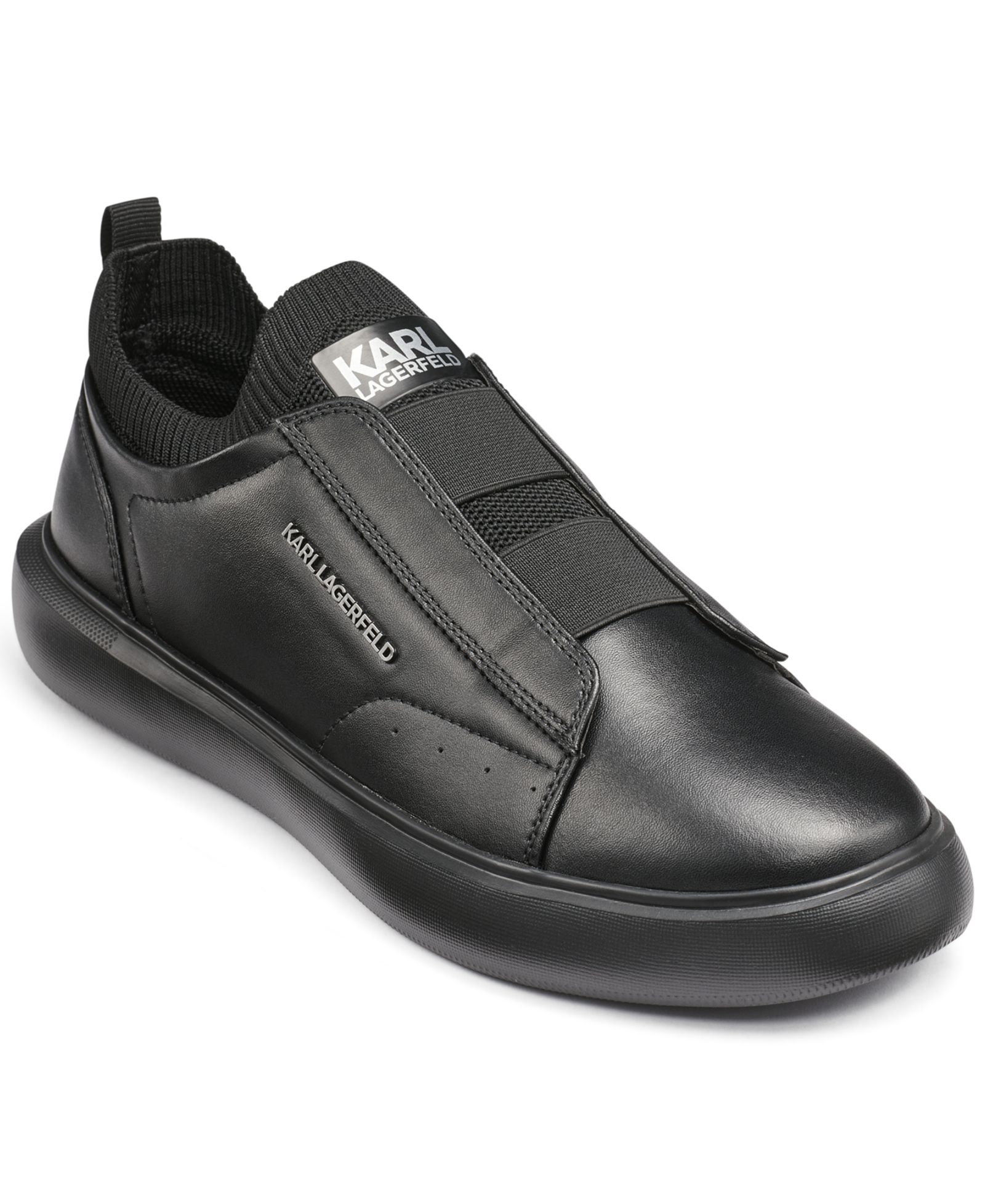 KARL LAGERFELD PARIS Men's Round Toe Sneakers