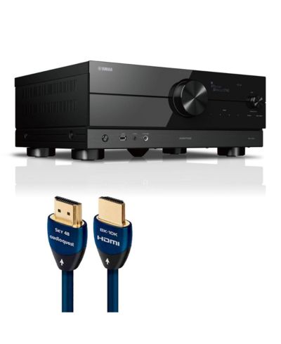 Yamaha RX-A2A AVENTAGE 7.2 Channel AV Receiver with AudioQuest SKY 3m HDMI Cable