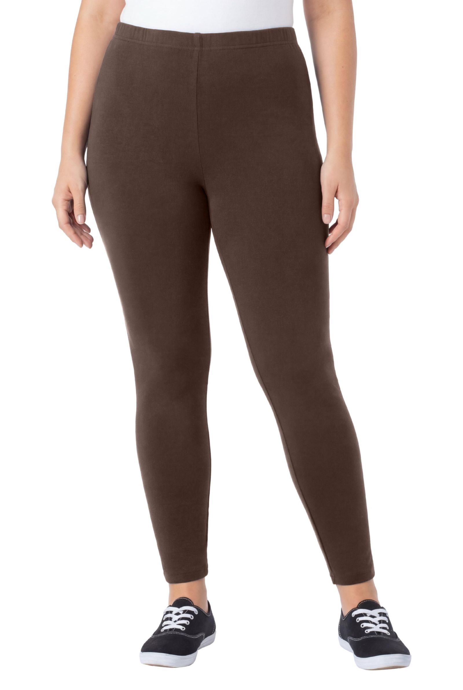 Woman Within Women's Within Stretch Cotton Legging